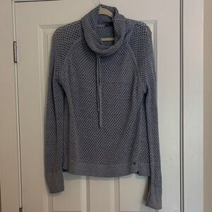 Prana NWOT Gorgeous slate blue light weight Sweater